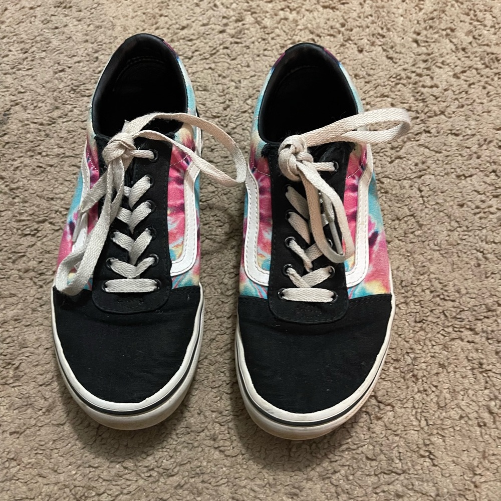 Tie dye vans